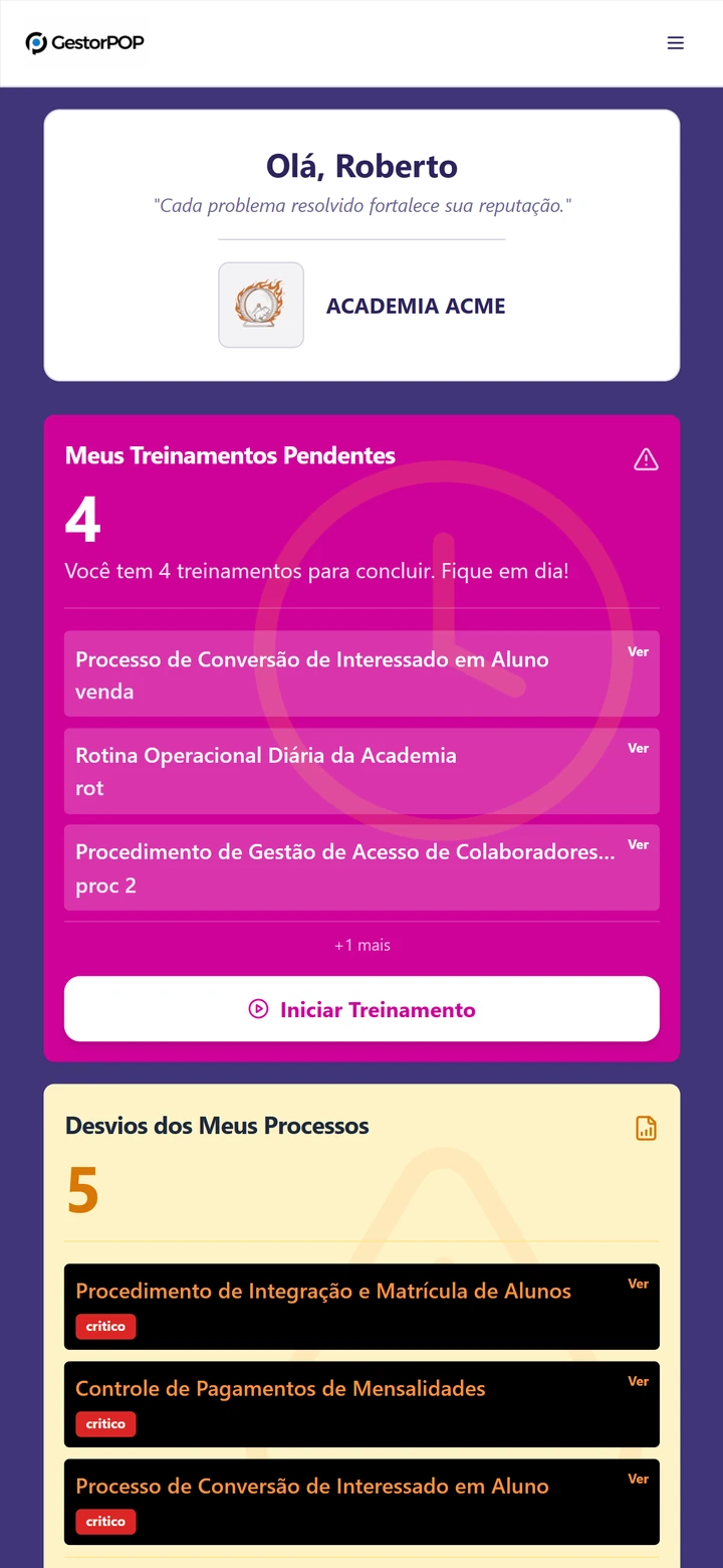 GestorPOP dashboard